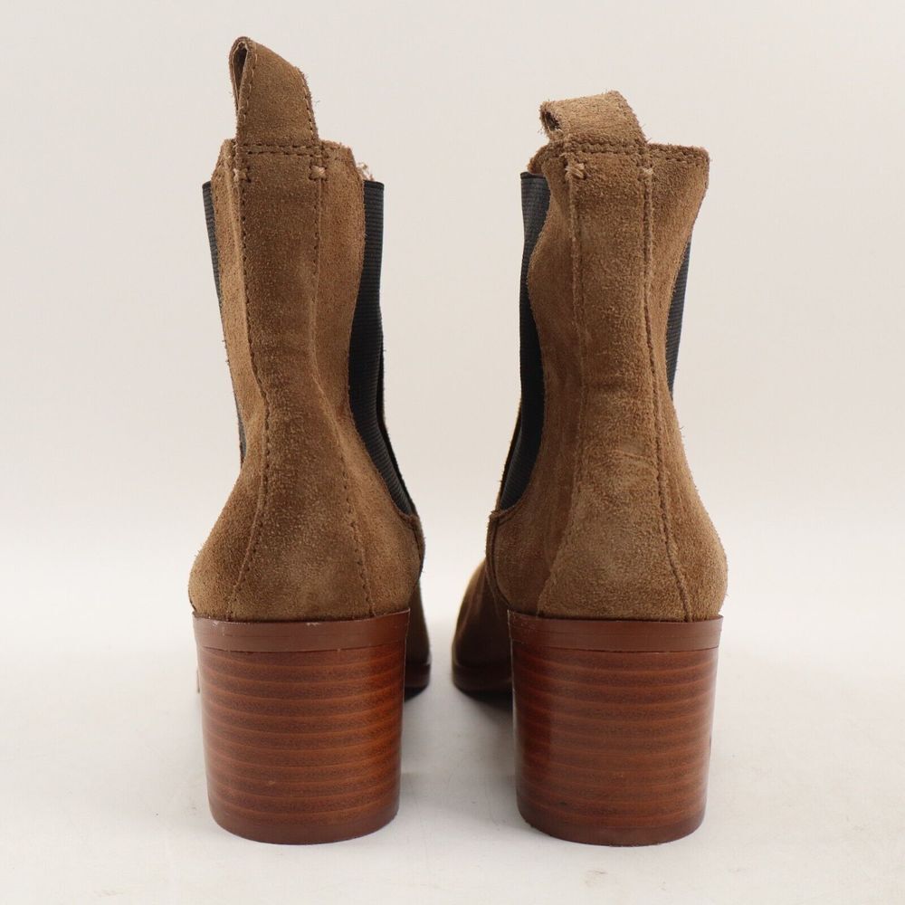 🔥NEW STEVE MADDEN Rhiannon Chelsea Suede Boots, Brown 7.5US MSRP$130🔥 - Picture 5 of 10
